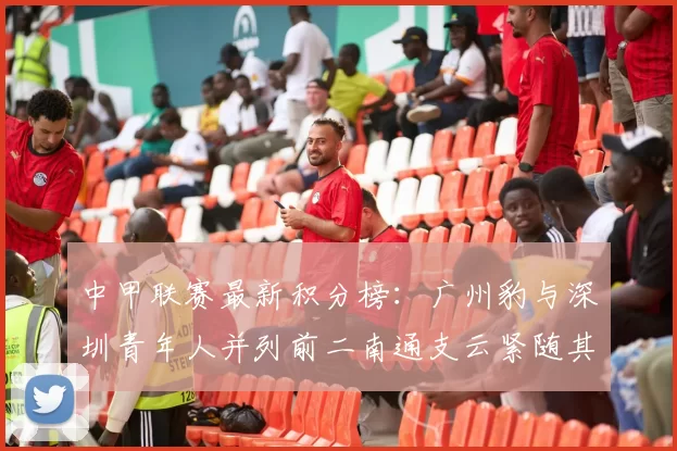 中甲联赛最新积分榜：广州豹与深圳青年人并列前二南通支云紧随其后